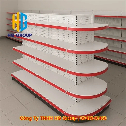 Xưởng Sản Xuất Quầy Kệ Trưng Bày Siêu Thị Tại Cần Thơ