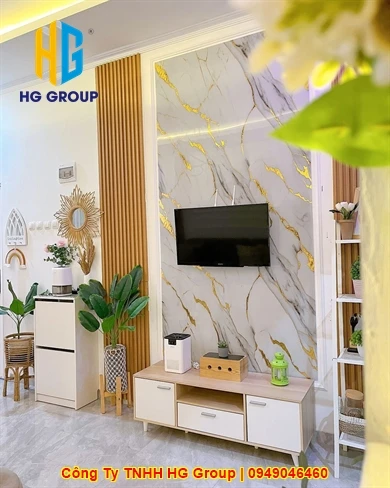 Ốp Vách PVC Vân Đá Cần Thơ Giá Rẻ Chống Ẩm Mốc Đẹp Sang Trọng