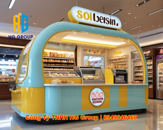 Dịch Vụ Thiết Kế Và Thi Công Popup Store, Gian Hàng Lưu Động Giá Gốc Tại Xưởng Cần Thơ