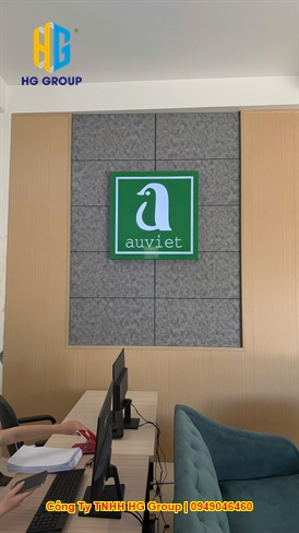 Thi Công Logo Công Ty Mica Chữ Nổi Lễ Tân Tại Cần Thơ