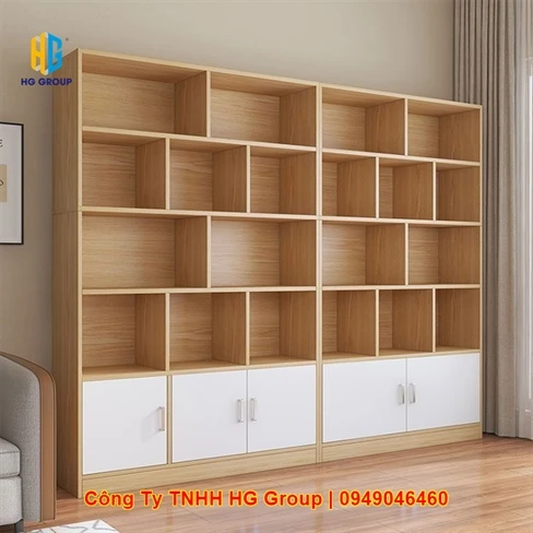Xưởng Đóng Kệ Sách Gỗ Công Nghiệp Theo Yêu Cầu Uy Tín Tại Cần Thơ