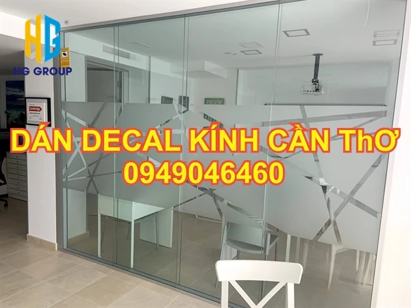 Xưởng Thi Công Dán Decal Kính Tại Cần Thơ