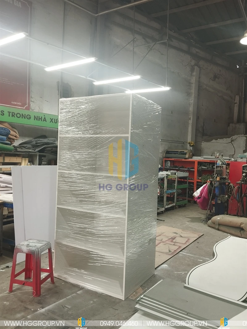 Sản xuất tủ kệ MDF chứa hồ sơ phòng máy X quang
