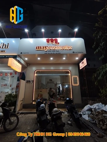 Thi Công Bảng Hiệu & Nội Thất May Cosmetics Tại Ninh Kiều Cần Thơ