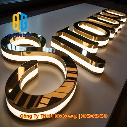Xưởng Gia Công Chữ Nổi Inox 304 Tại Cần Thơ