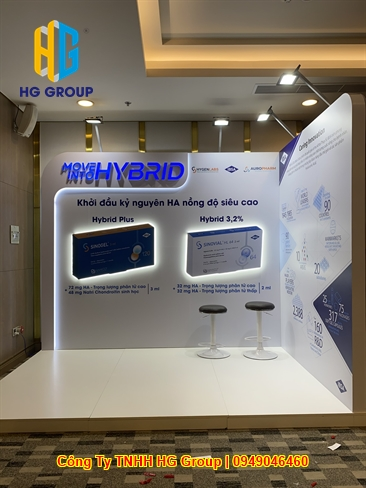 Thi Công Booth Sự Kiện HYGENLABS Tại Khách Sạn Sheraton Cần Thơ