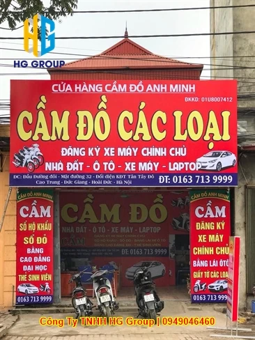 Thi Công Bảng Hiệu Phường Thường Thạnh Cái Răng Cần Thơ