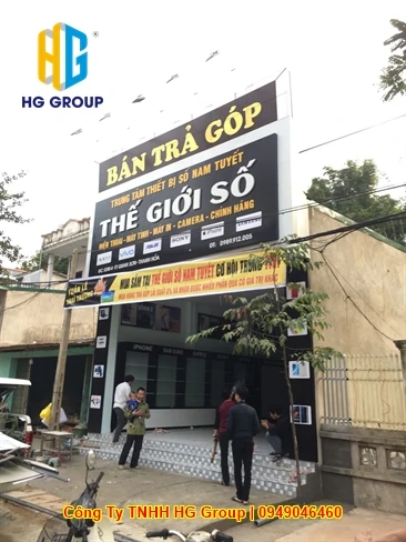 Thi Công Bảng Hiệu Phường Thuận An Thốt Nốt Cần Thơ