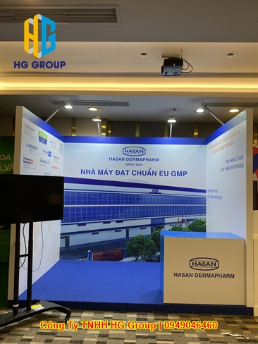 Thi Công Booth Sự Kiện Công Ty HASAN Tại Khách Sạn Sheraton Cần Thơ