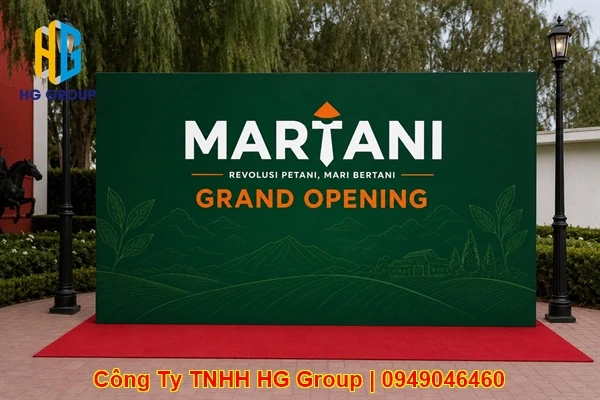 Làm Backdrop Sự Kiện Quận Cái Răng Cần Thơ Trọn Gói Giá Xưởng Nhanh Đẹp