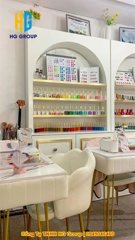 Thi Công Tiệm Nail Spa Cần Thơ Trọn Gói Giá Xưởng Đẹp Hút Khách