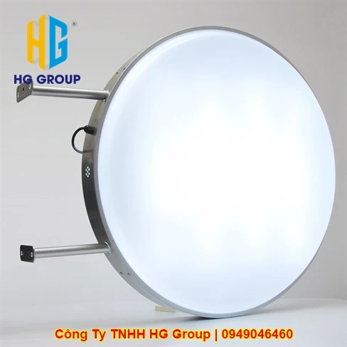 Làm Bảng Hiệu Hộp Đèn Mica Hút Nổi Tròn Cần Thơ Giá Xưởng Lấy Liền 2 Giờ Siêu Bền