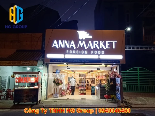 Thi Công Bảng Hiệu & Nội Thất Siêu Thị Mini Cửa Hàng Tiện Lợi Cần Thơ Trọn Gói