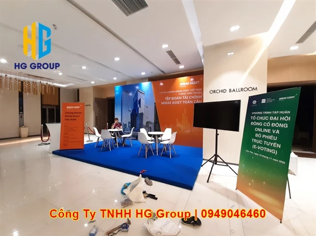 Dịch Vụ Thiết Kế Và Thi Công Backdrop Trọn Gói Tại Khách Sạn Sheraton Cần Thơ
