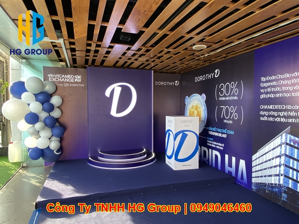 Thi Công Sân Khấu Photobooth Sự Kiện DOROTHY Tại Cần Thơ