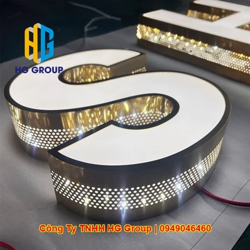Xưởng Gia Công Chữ Inox Hắt Sáng Chân Cao Cấp Tại Cần Thơ