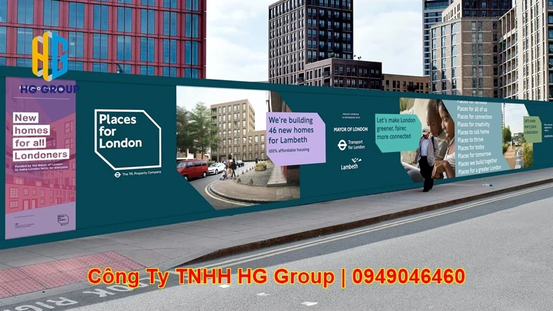 Xưởng Thi Công Hoarding Board Và Hàng Rào Dự Án Tại Cần Thơ