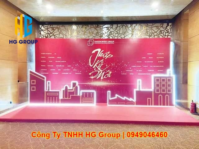 Dịch Vụ Thiết Kế Và Thi Công Backdrop Hội Nghị, Hội Thảo Uy Tín Tại Cần Thơ